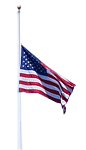 Bandera Nacional A Plena Asta